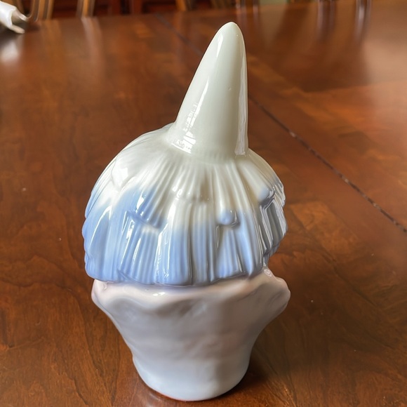 VTG Meico Porcelain Dreaming Pierrot Clown Bust Figurine Harlequin - Picture 4 of 10